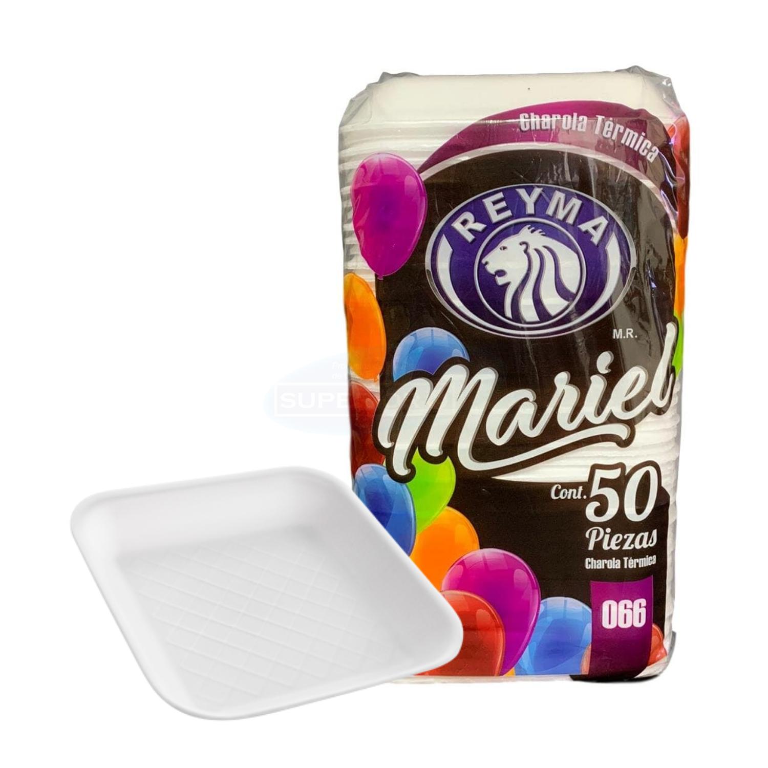 CHAROLA MARIEL 066 C/50 PIEZAS